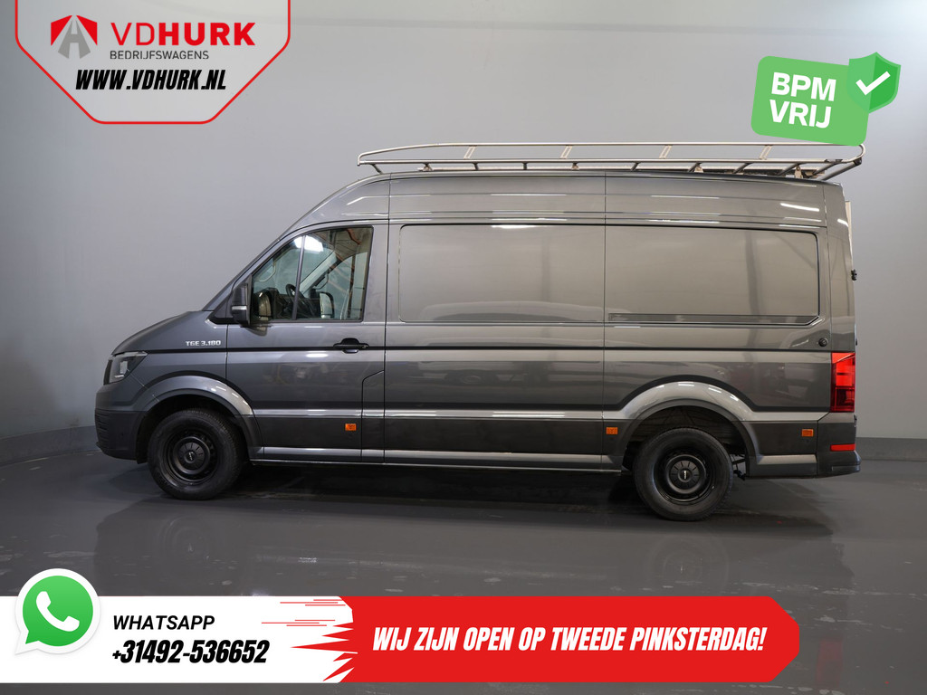 MAN TGE Bestelbus 35 2.0 180 pk DSG Aut. L3H3 BPM VRIJ! Imperiaal+Ladder/ Carplay/ Gev.stoel/ Inrichting/ Camera/ PDC/ Cruise/ Trekhaak/ Airco 9