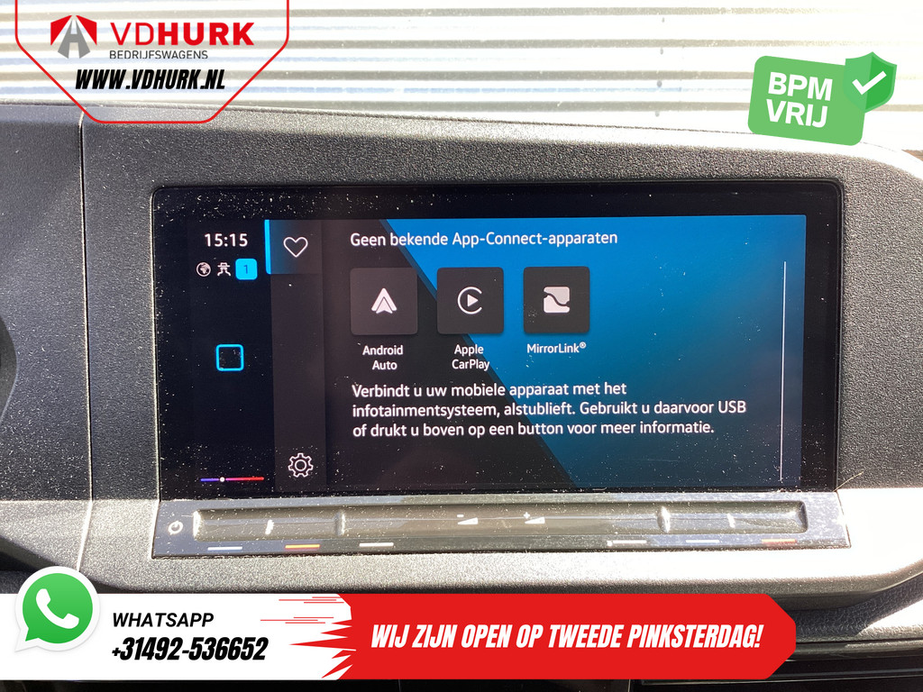 Volkswagen Caddy Cargo Bestelbus 2.0 TDI 125 pk DSG Aut. BPM VRIJ EXPORT ONLY Carplay/ Cruise/ Camera/ Navi/ Airco 12