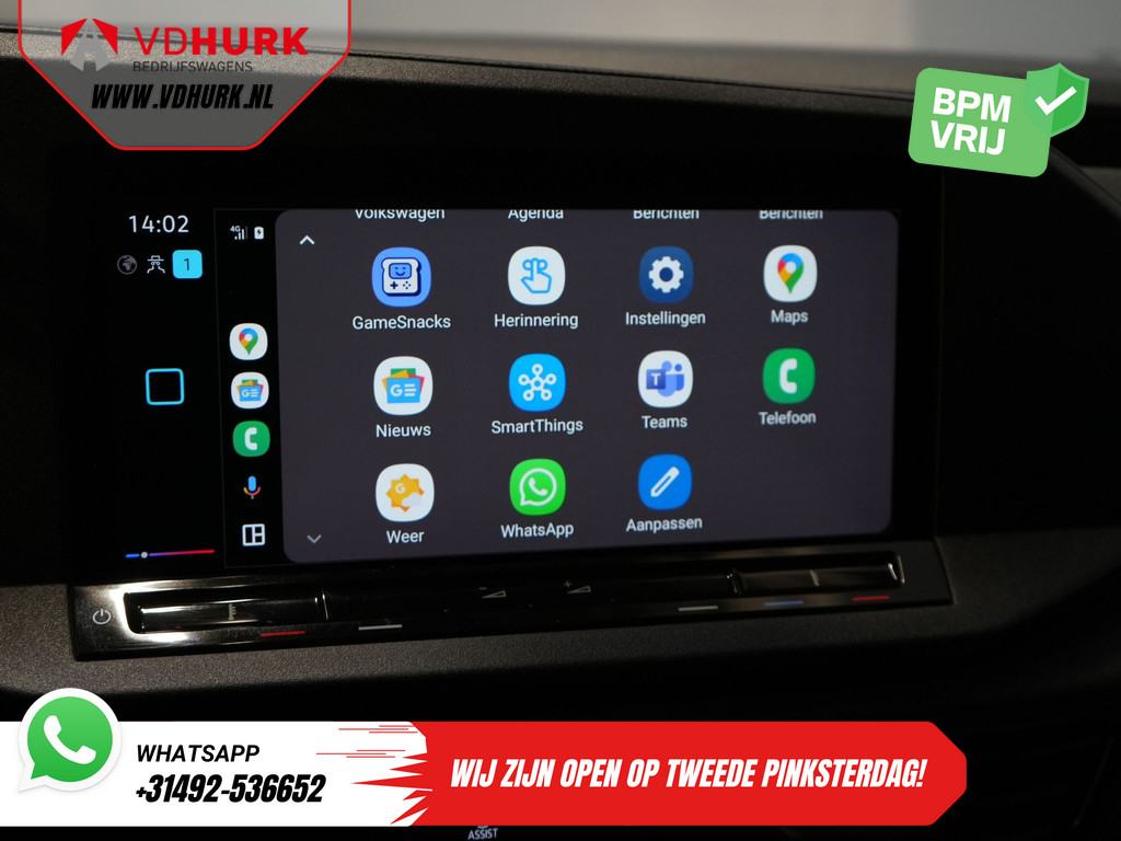 Volkswagen Caddy Cargo Bestelbus 2.0 TDI 125 pk DSG Aut. BPM VRIJ! Carplay/ Camera/ Cruise/ PDC/ Airco 25
