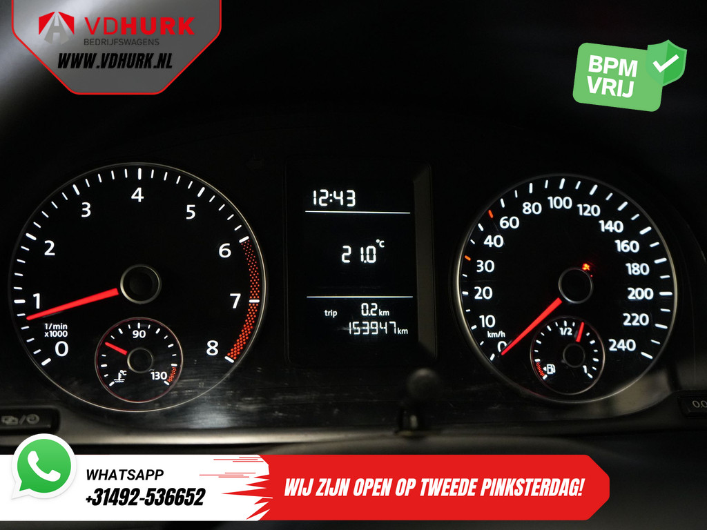 Volkswagen Caddy Bestelbus 1.4 TSI 125 pk BPM VRIJ! BENZINE/ Leder/ Cruise/ Airco 17