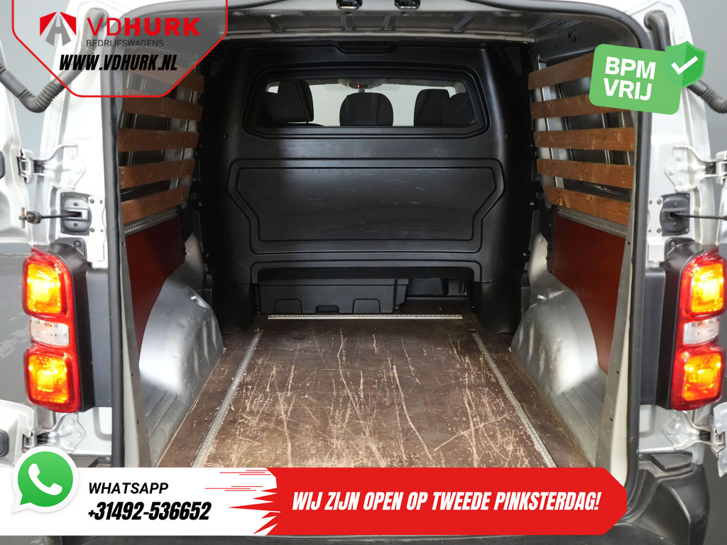 Citroën Jumpy Bestelbus 2.0 HDI 125 pk BPM VRIJ! DC Dubbel Cabine Climate/ Carplay/ Cruise/ Navi/ Trekhaak/ PDC 14