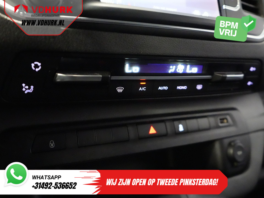 Citroën Jumpy Bestelbus 2.0 HDI 125 pk BPM VRIJ! DC Dubbel Cabine Climate/ Carplay/ Cruise/ Navi/ Trekhaak/ PDC 18