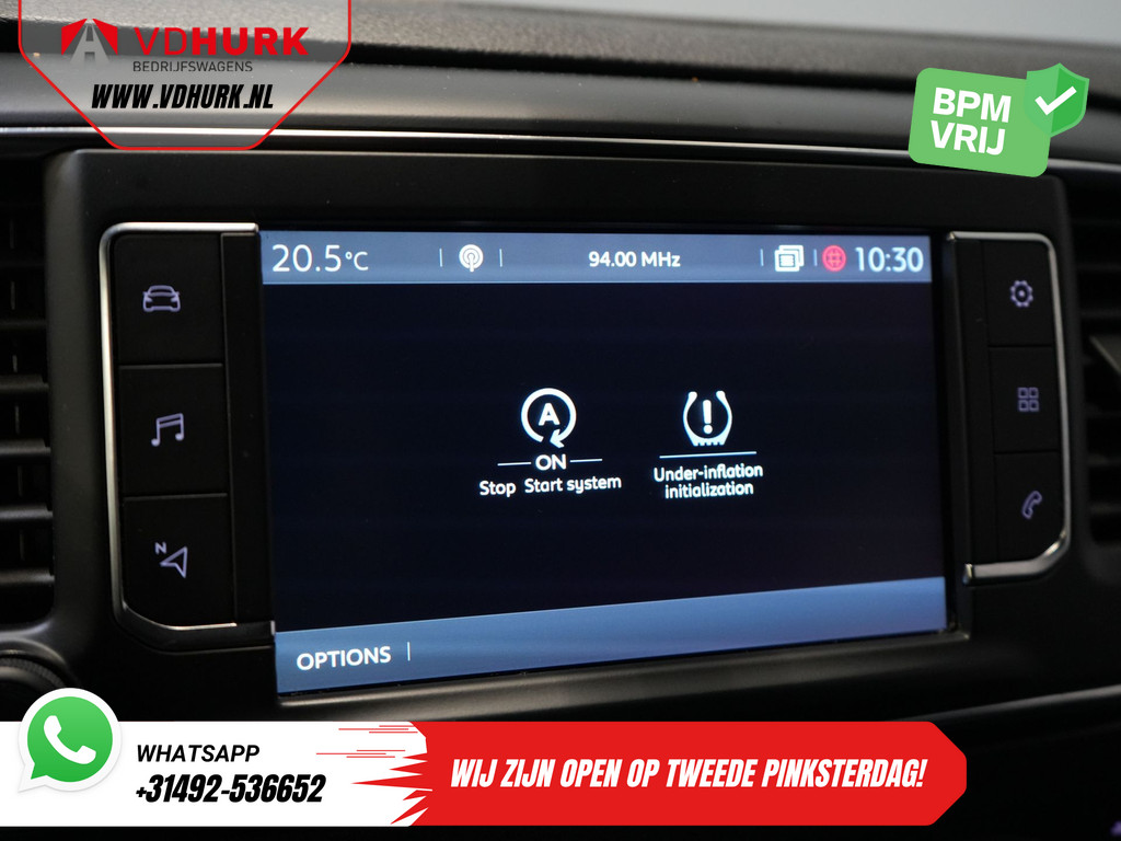 Citroën Jumpy Bestelbus 2.0 HDI 125 pk BPM VRIJ! DC Dubbel Cabine Climate/ Carplay/ Cruise/ Navi/ Trekhaak/ PDC 20