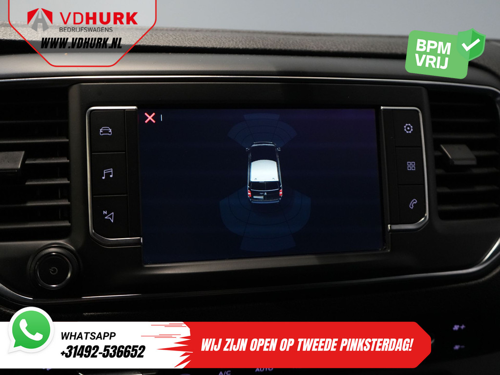 Citroën Jumpy Bestelbus 2.0 HDI 125 pk BPM VRIJ! DC Dubbel Cabine Climate/ Carplay/ Cruise/ Navi/ Trekhaak/ PDC 22
