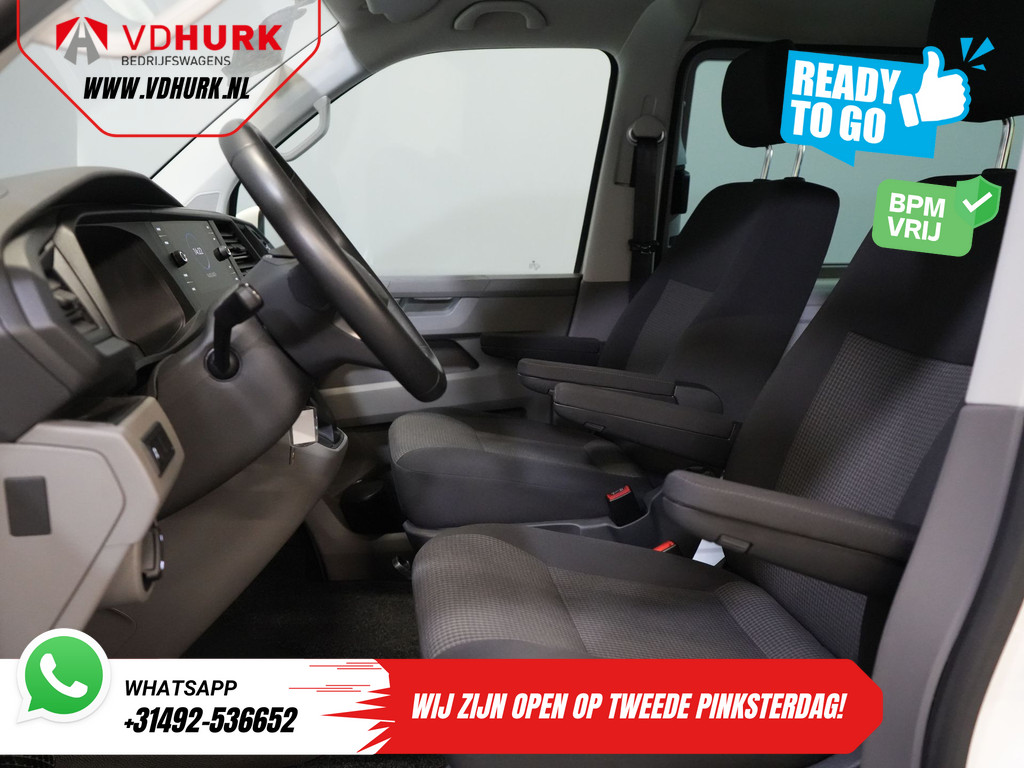 Volkswagen Transporter Bestelbus 2.0 TDI 150 pk Aut. L2 DC Dubbel Cabine BPM VRIJ! Ready2Go 2xSchuifdeur/ Adapt Cruise/ LED/ Standkachel/ Stoelverw./ Carplay/ Ca 11