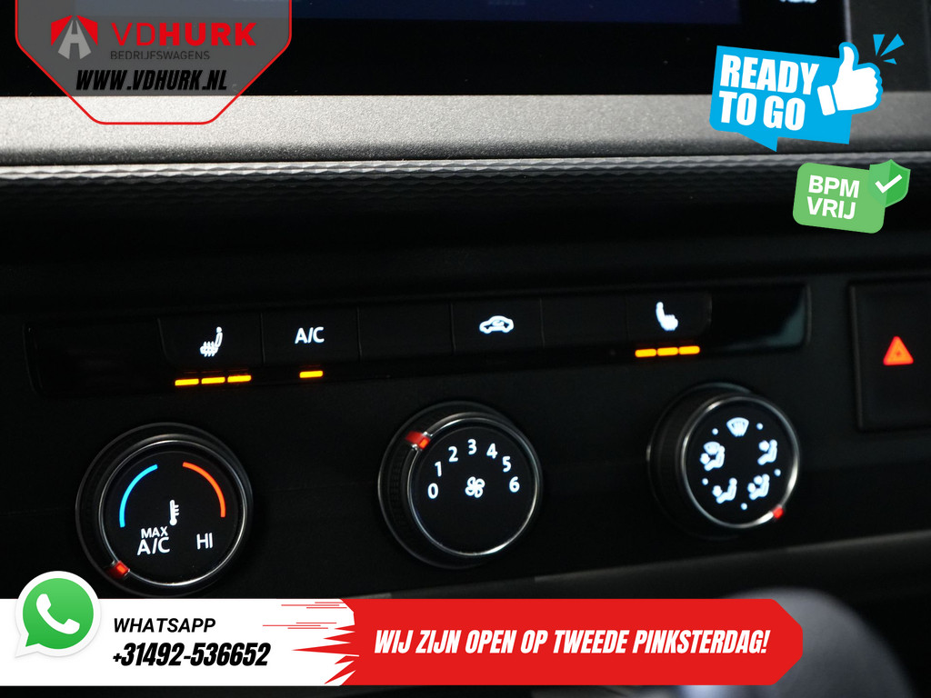 Volkswagen Transporter Bestelbus 2.0 TDI 150 pk Aut. L2 DC Dubbel Cabine BPM VRIJ! Ready2Go 2xSchuifdeur/ Adapt Cruise/ LED/ Standkachel/ Stoelverw./ Carplay/ Ca 22