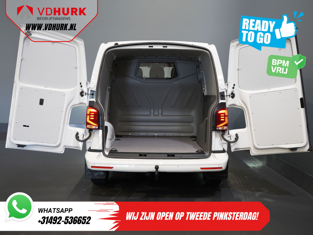 Volkswagen Transporter Bestelbus 2.0 TDI 150 pk Aut. L2 DC Dubbel Cabine BPM VRIJ! Ready2Go 2xSchuifdeur/ Adapt Cruise/ LED/ Standkachel/ Stoelverw./ Carplay/ Ca 4
