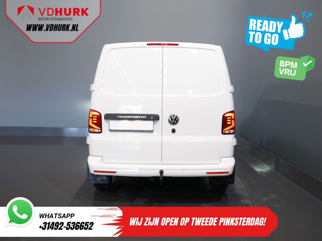 Volkswagen Transporter Bestelbus 2.0 TDI 150 pk Aut. L2 DC Dubbel Cabine BPM VRIJ! Ready2Go 2xSchuifdeur/ Adapt Cruise/ LED/ Standkachel/ Stoelverw./ Carplay/ Ca 5