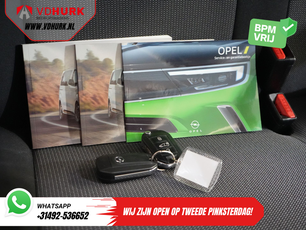 Opel Vivaro Bestelbus 2.0 HDi 145 pk Aut. L2 BPM VRIJ! NL Auto/ Carplay/ Cruise/ Camera/ Navi/ Trekhaak 26