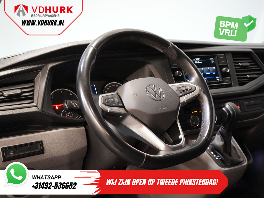 Volkswagen Transporter Bestelbus 2.0 TDI 150 pk DSG Aut. BPM VRIJ! LED/ Adapt.Cruise/ 2.5t Trekverm./ Standkachel/ Stoelverw./ CarPlay/ Camera/ Trekhaak 13