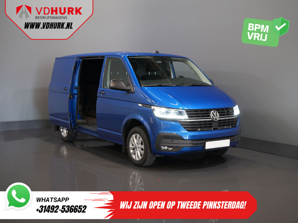 Volkswagen Transporter Bestelbus 2.0 TDI 150 pk DSG Aut. BPM VRIJ! LED/ Adapt.Cruise/ 2.5t Trekverm./ Standkachel/ Stoelverw./ CarPlay/ Camera/ Trekhaak 8