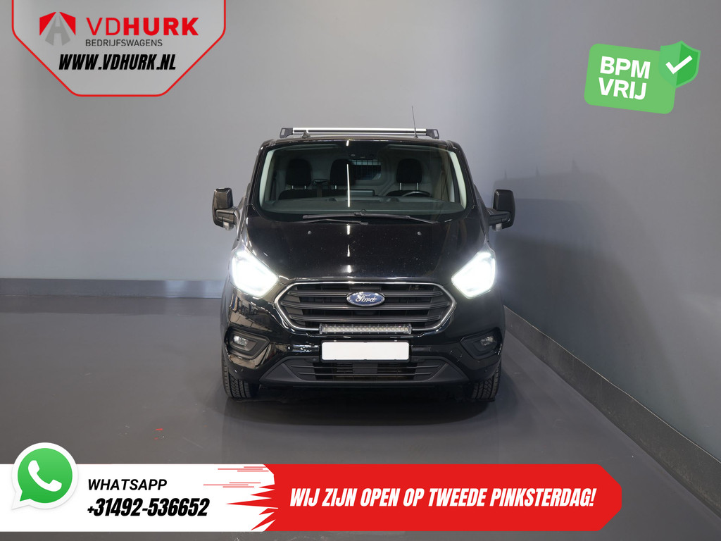 Ford Transit Custom Bestelbus 2.0 TDCI 130 pk Aut. L2 Bi-Xenon/ Stoelverw./ Standkachel/ Camera/ Cruise/ LMV/ PDC 6