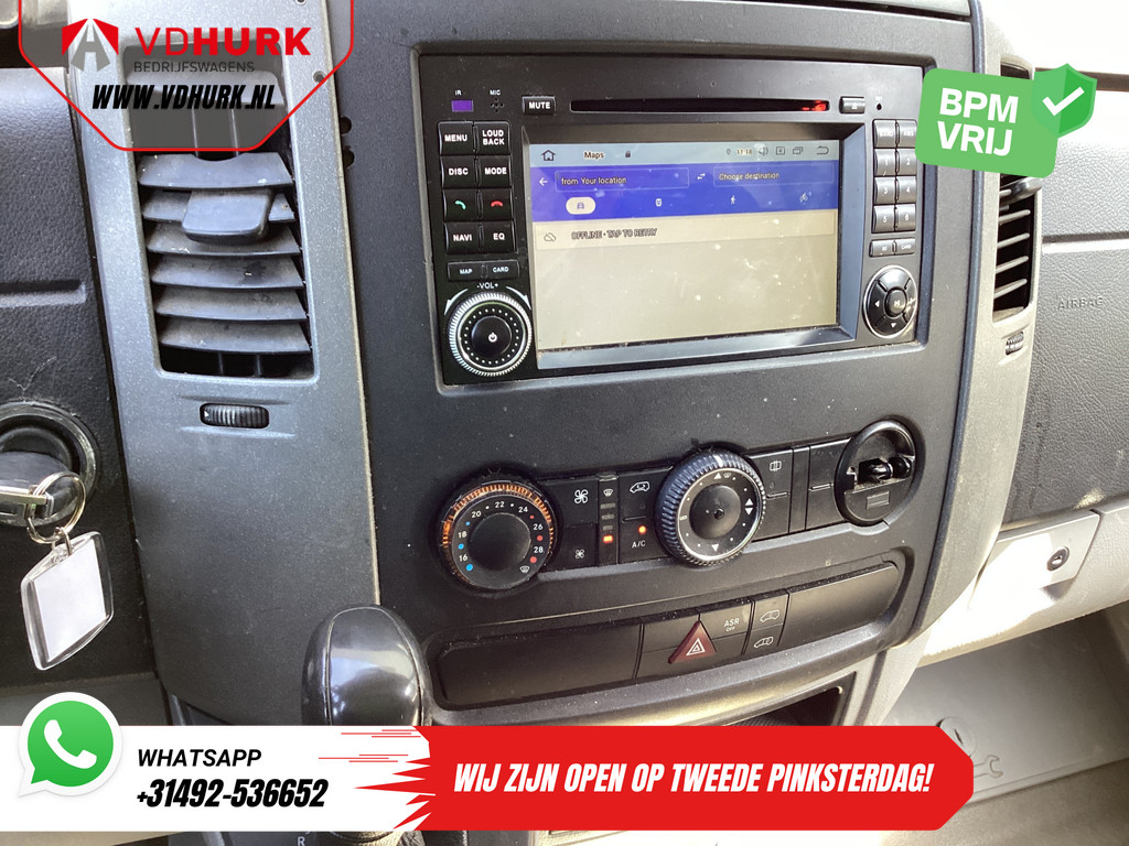Mercedes-Benz Sprinter Bestelbus 313 2.2 CDI Aut. L2 EXPORT ONLY NL Auto/ APK 05-2026/ 2.8t Trekverm./ Camera/ Cruise/ Trekhaak/ Airco 10