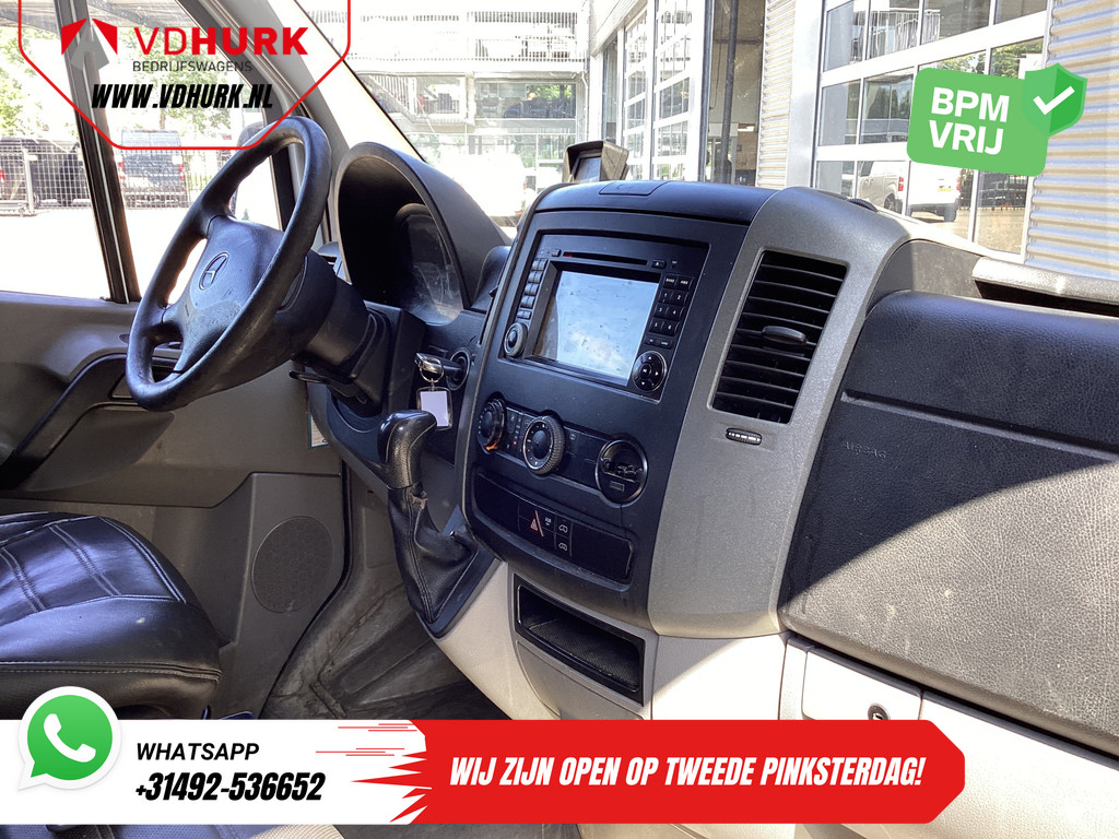 Mercedes-Benz Sprinter Bestelbus 313 2.2 CDI Aut. L2 EXPORT ONLY NL Auto/ APK 05-2026/ 2.8t Trekverm./ Camera/ Cruise/ Trekhaak/ Airco 2