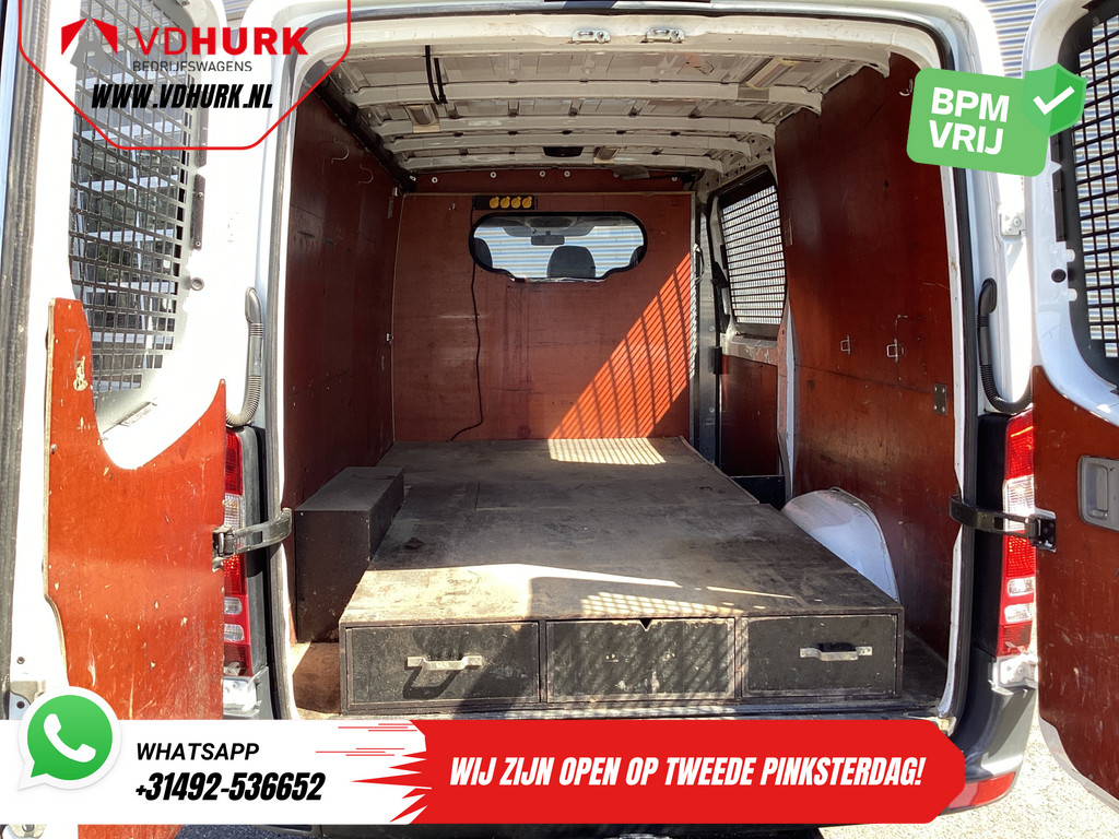 Mercedes-Benz Sprinter Bestelbus 313 2.2 CDI Aut. L2 EXPORT ONLY NL Auto/ APK 05-2026/ 2.8t Trekverm./ Camera/ Cruise/ Trekhaak/ Airco 4