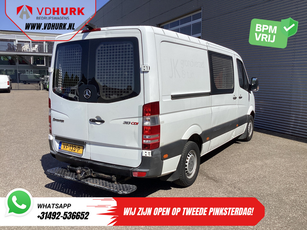 Mercedes-Benz Sprinter Bestelbus 313 2.2 CDI Aut. L2 EXPORT ONLY NL Auto/ APK 05-2026/ 2.8t Trekverm./ Camera/ Cruise/ Trekhaak/ Airco 8