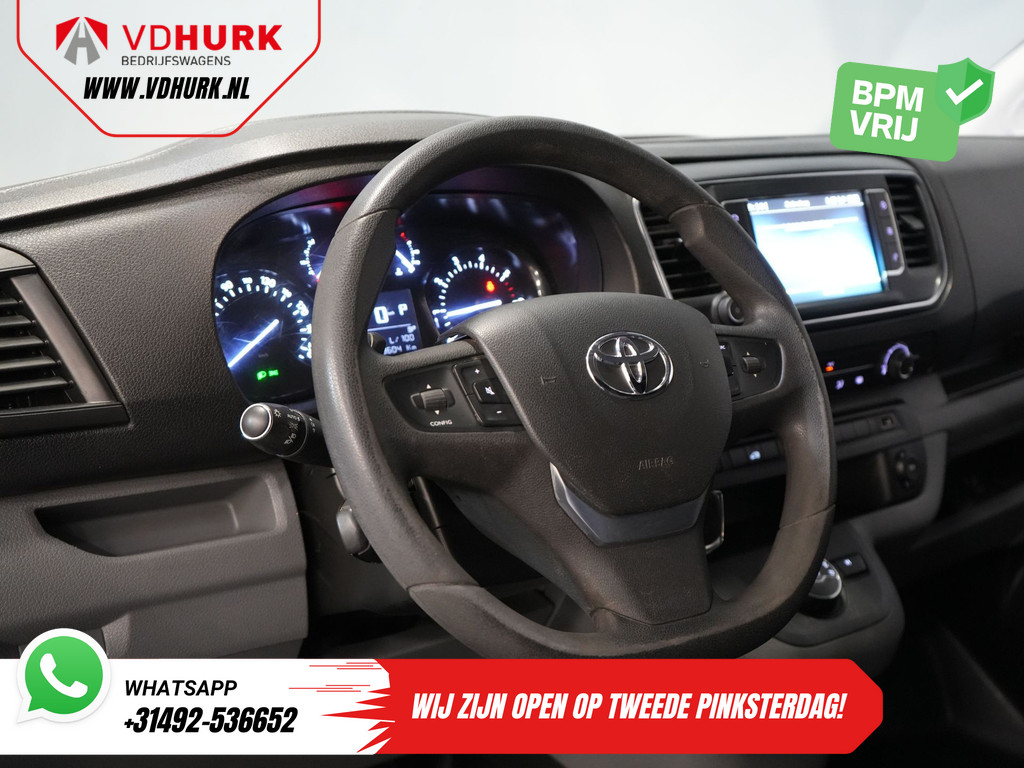 Toyota ProAce Worker Bestelbus 2.0 D-4D 125 pk Aut. L2 BPM VRIJ NL Auto/ 2x Schuifdeur/ Carplay/ Navi/ Camera/ Cruise/ Trekhaak 13