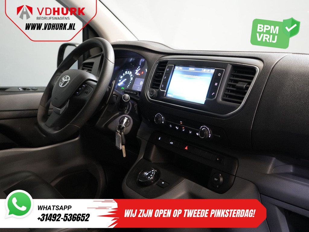 Toyota ProAce Worker Bestelbus 2.0 D-4D 125 pk Aut. L2 BPM VRIJ NL Auto/ 2x Schuifdeur/ Carplay/ Navi/ Camera/ Cruise/ Trekhaak 2