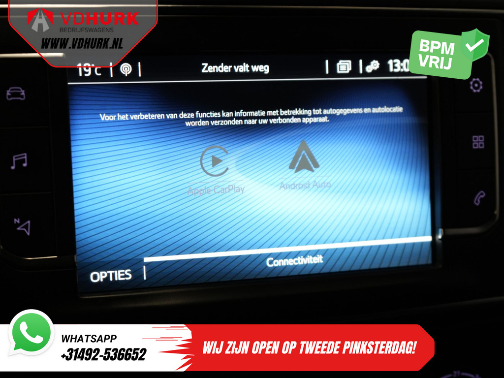 Toyota ProAce Worker Bestelbus 2.0 D-4D 125 pk Aut. L2 BPM VRIJ NL Auto/ 2x Schuifdeur/ Carplay/ Navi/ Camera/ Cruise/ Trekhaak 23