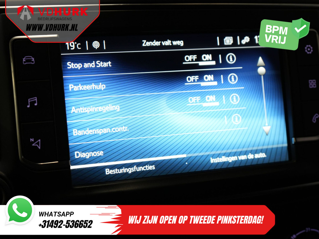 Toyota ProAce Worker Bestelbus 2.0 D-4D 125 pk Aut. L2 BPM VRIJ NL Auto/ 2x Schuifdeur/ Carplay/ Navi/ Camera/ Cruise/ Trekhaak 24