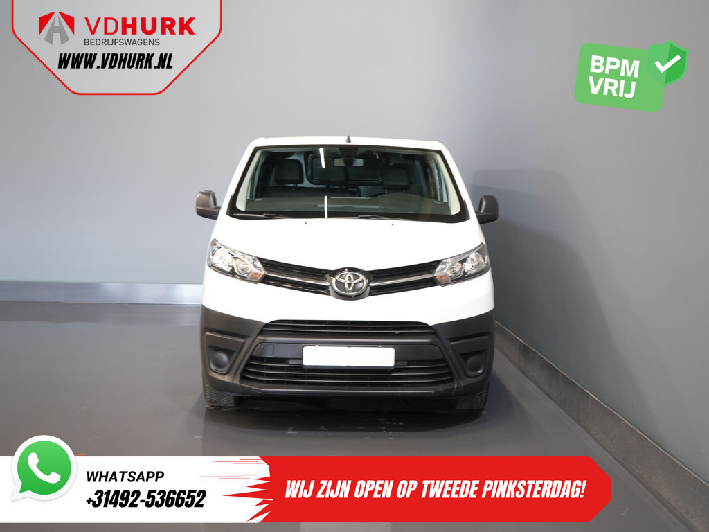 Toyota ProAce Worker Bestelbus 2.0 D-4D 125 pk Aut. L2 BPM VRIJ NL Auto/ 2x Schuifdeur/ Carplay/ Navi/ Camera/ Cruise/ Trekhaak 6