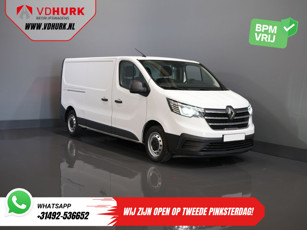 Renault Trafic Bestelbus 2.0 dCi 130 pk L2 BPM VRIJ! LED/ Navi/ Carplay/ PDC/ Cruise/ Airco 0