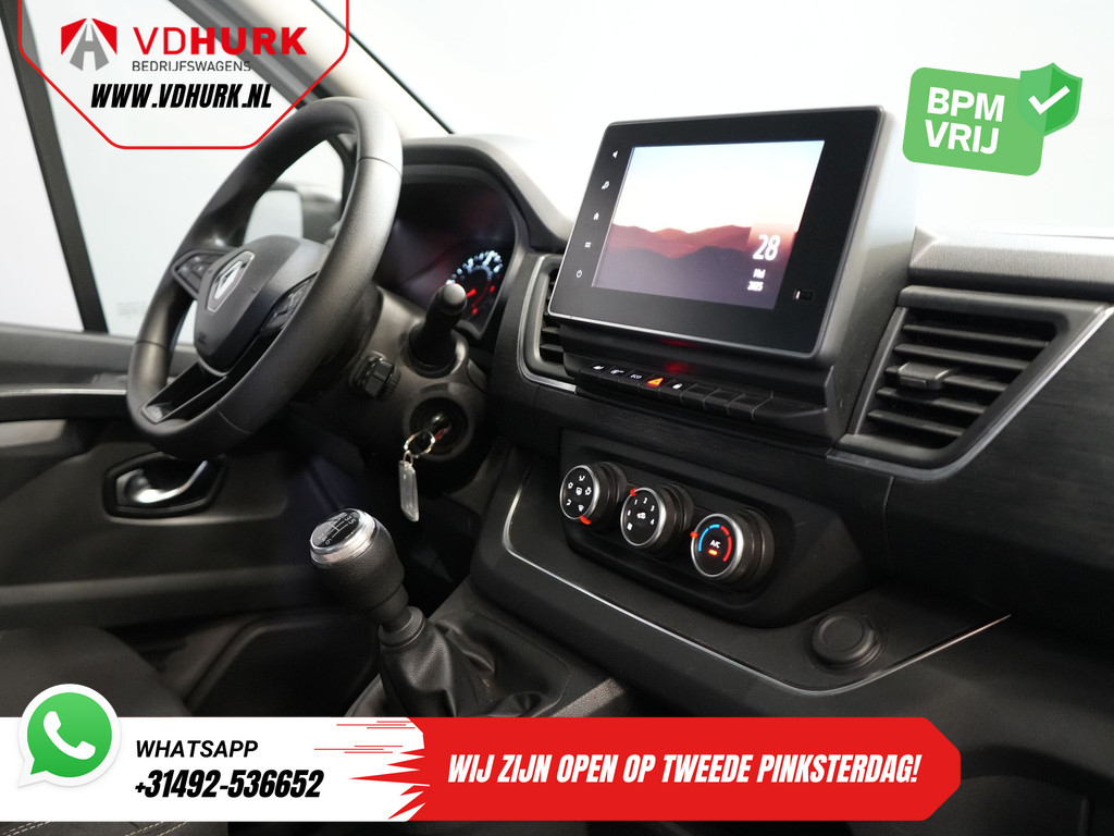 Renault Trafic Bestelbus 2.0 dCi 130 pk L2 BPM VRIJ! LED/ Navi/ Carplay/ PDC/ Cruise/ Airco 2