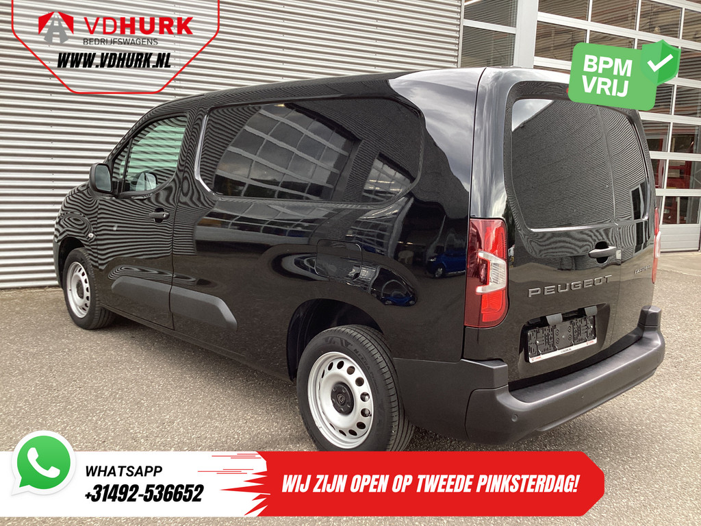 Peugeot Partner Bestelbus 1.5 HDi 100 pk L2 MARGE ZGAN Virtual Cockpit/ 3pers./ Carplay/ PDC/ Cruise/ Airco 1
