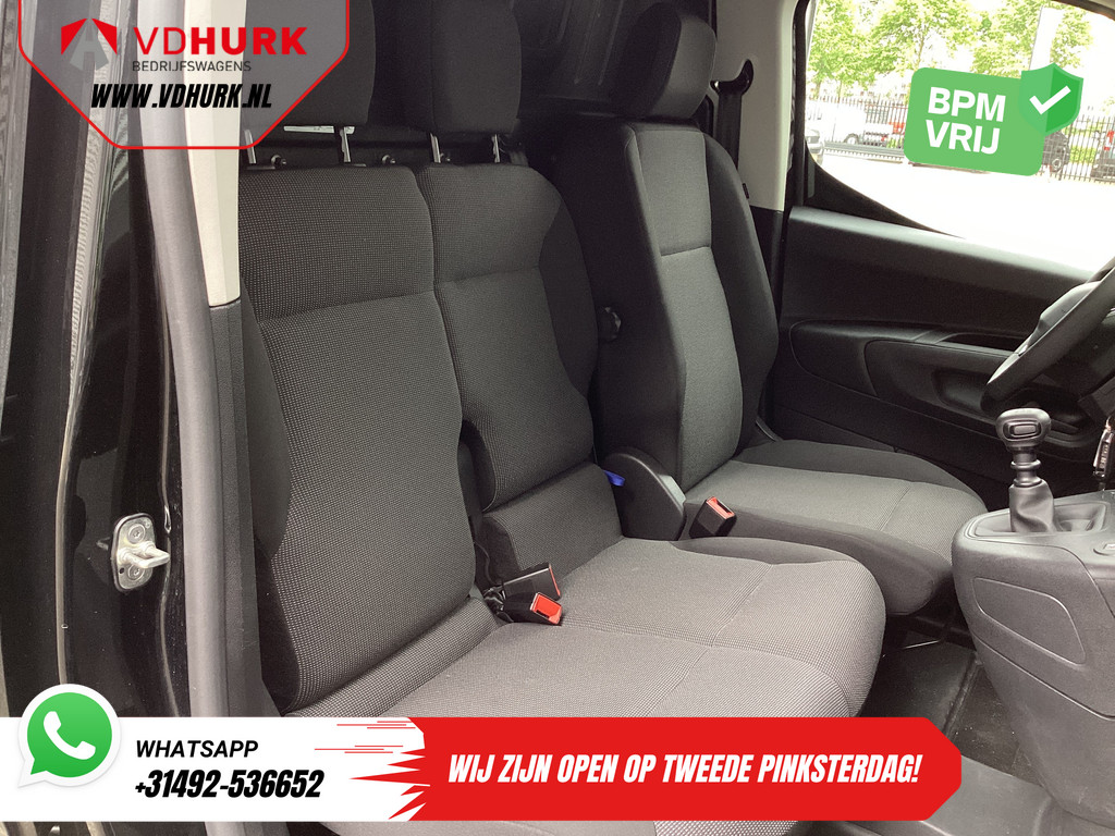 Peugeot Partner Bestelbus 1.5 HDi 100 pk L2 MARGE ZGAN Virtual Cockpit/ 3pers./ Carplay/ PDC/ Cruise/ Airco 10