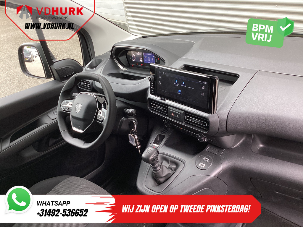Peugeot Partner Bestelbus 1.5 HDi 100 pk L2 MARGE ZGAN Virtual Cockpit/ 3pers./ Carplay/ PDC/ Cruise/ Airco 2