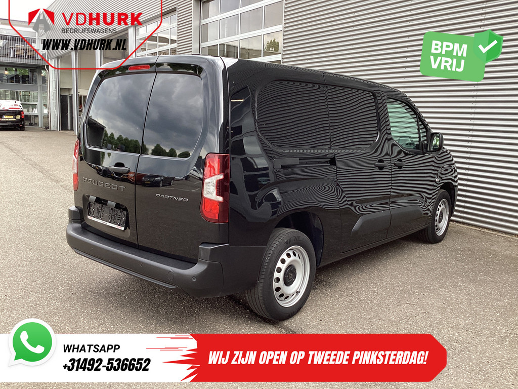 Peugeot Partner Bestelbus 1.5 HDi 100 pk L2 MARGE ZGAN Virtual Cockpit/ 3pers./ Carplay/ PDC/ Cruise/ Airco 9