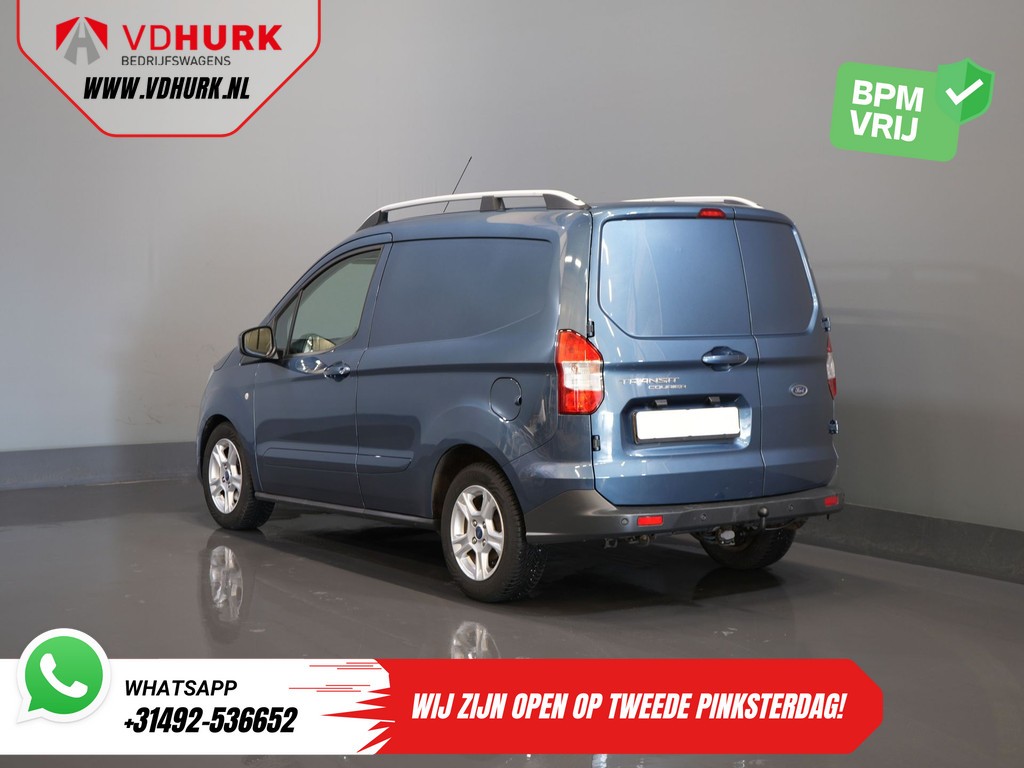 Ford Transit Courier Bestelbus 1.0 EcoBoost BENZINE BPM VRIJ! Dealer Onderhouden/ NL Auto/ Carplay/ Climate/ Cruise/ Stoelverw./ Trekhaak/ LMV 1