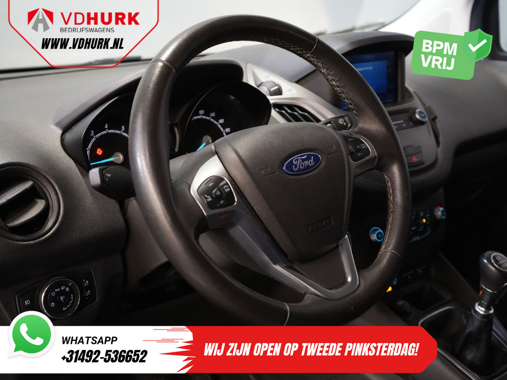 Ford Transit Courier Bestelbus 1.0 EcoBoost BENZINE BPM VRIJ! Dealer Onderhouden/ NL Auto/ Carplay/ Climate/ Cruise/ Stoelverw./ Trekhaak/ LMV 13