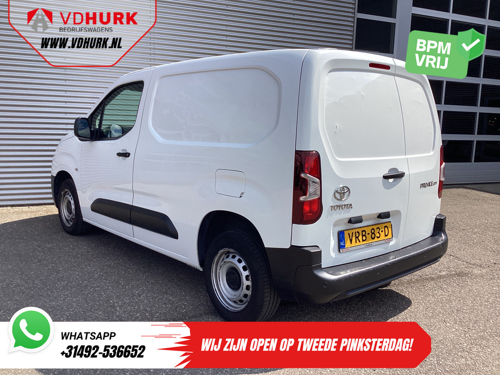 Toyota PROACE CITY Bestelbus 1.5 100 pk EXPORT ONLY Carplay/ Navi/ PDC/ Cruise/ Airco 1