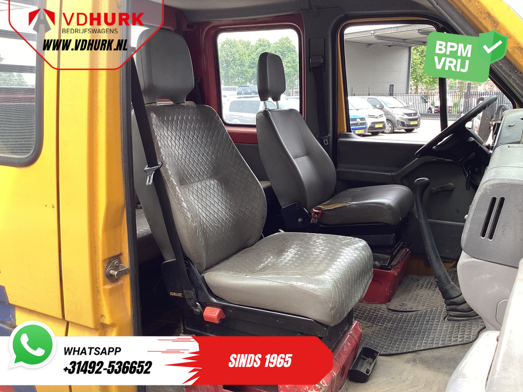 Volkswagen Lt 35 Open laadbak 2.8 TDI 130 pk L3 DC Dubbel Cabine EXPORT ONLY Open laadbak 2.8t Trekverm./ 6 persoons/ Imperiaal/ Trekhaak/ 210x194x40 10
