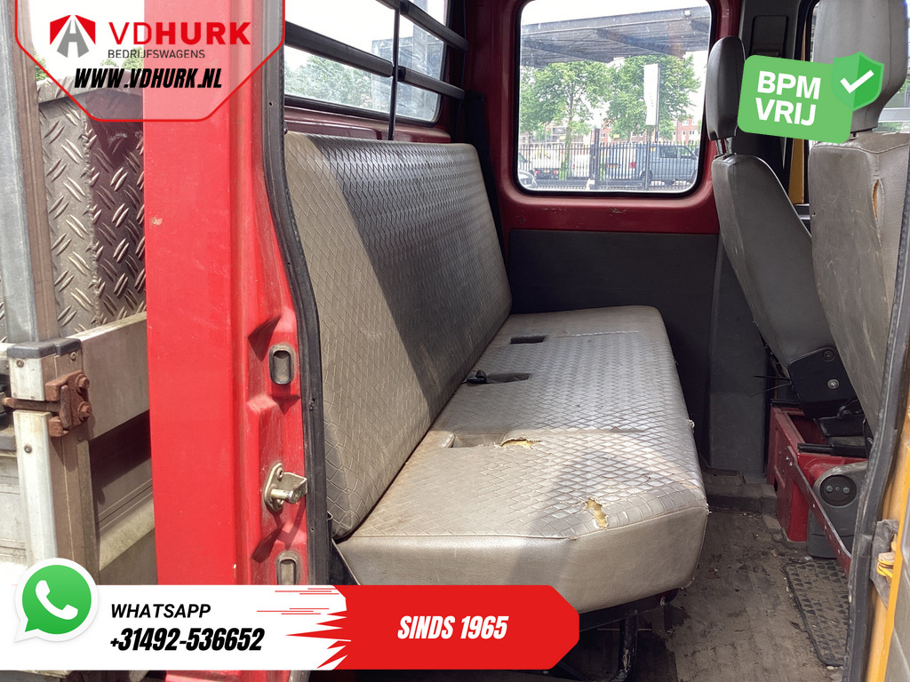 Volkswagen Lt 35 Open laadbak 2.8 TDI 130 pk L3 DC Dubbel Cabine EXPORT ONLY Open laadbak 2.8t Trekverm./ 6 persoons/ Imperiaal/ Trekhaak/ 210x194x40 11
