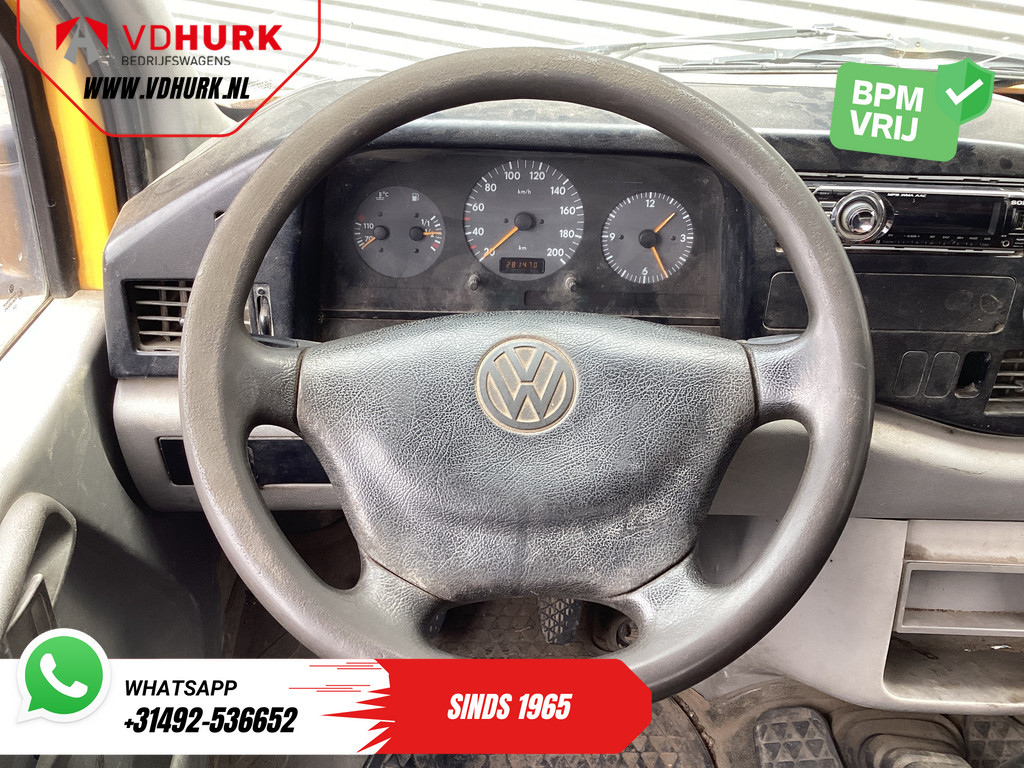 Volkswagen Lt 35 Open laadbak 2.8 TDI 130 pk L3 DC Dubbel Cabine EXPORT ONLY Open laadbak 2.8t Trekverm./ 6 persoons/ Imperiaal/ Trekhaak/ 210x194x40 12