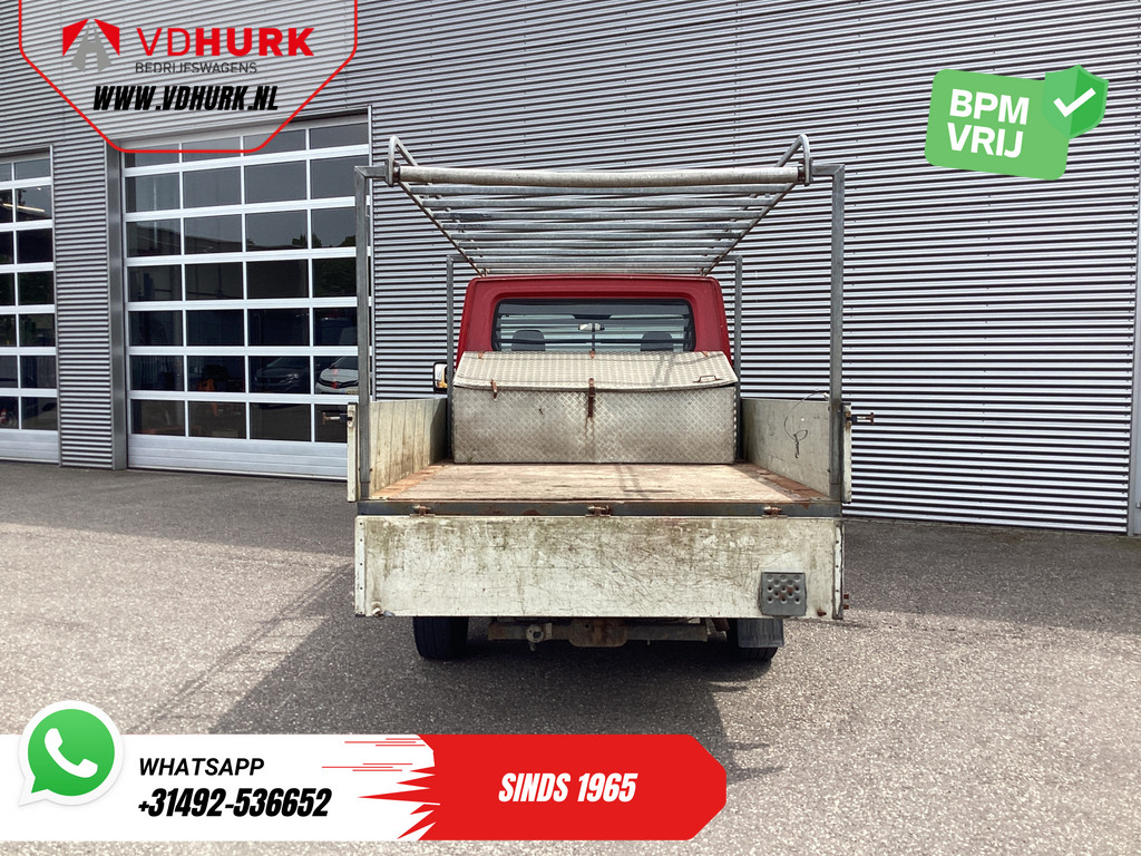 Volkswagen Lt 35 Open laadbak 2.8 TDI 130 pk L3 DC Dubbel Cabine EXPORT ONLY Open laadbak 2.8t Trekverm./ 6 persoons/ Imperiaal/ Trekhaak/ 210x194x40 4