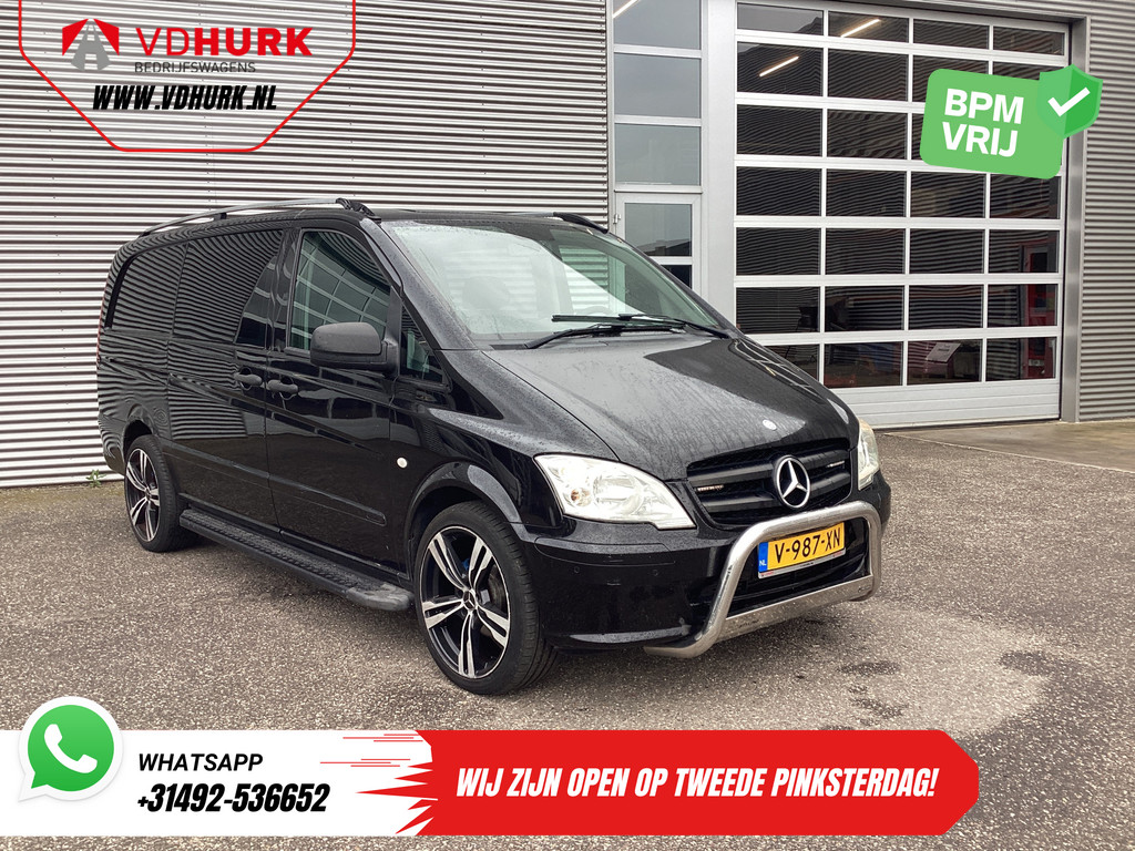 Mercedes-Benz Vito Bestelbus 113 CDI DC Dubbel Cabine EXPORT ONLY 20” LMV/ Airco/ PDC/ Trekhaak 0