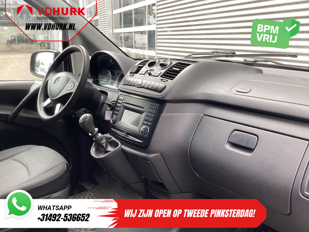 Mercedes-Benz Vito Bestelbus 113 CDI DC Dubbel Cabine EXPORT ONLY 20” LMV/ Airco/ PDC/ Trekhaak 10