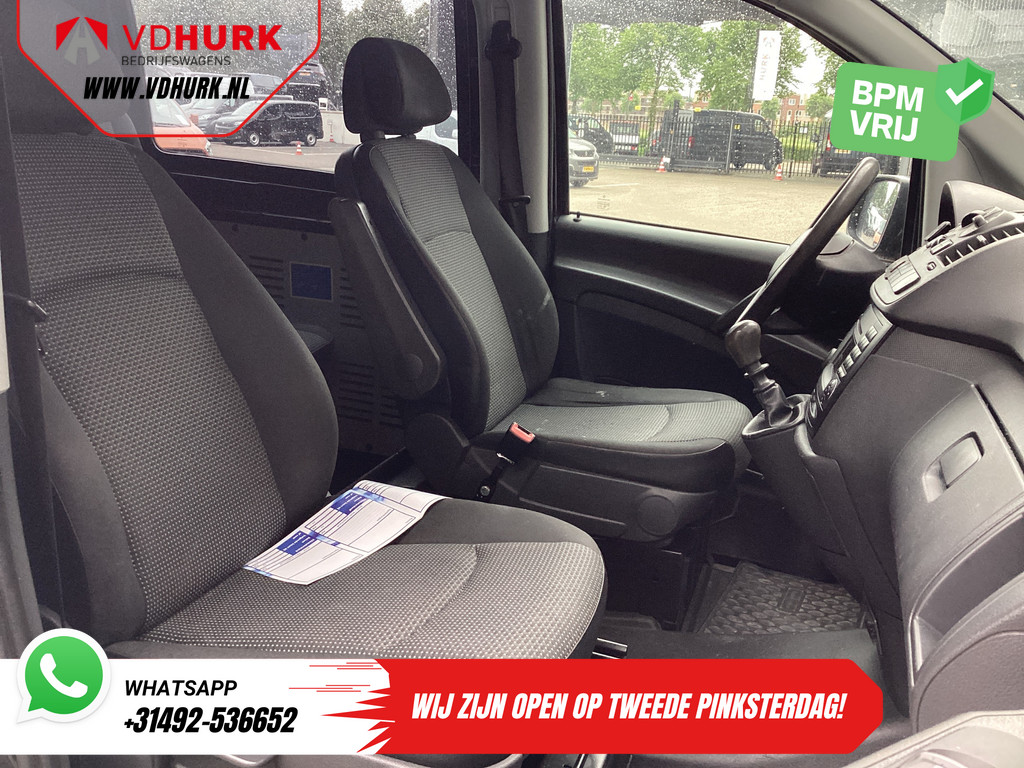 Mercedes-Benz Vito Bestelbus 113 CDI DC Dubbel Cabine EXPORT ONLY 20” LMV/ Airco/ PDC/ Trekhaak 9