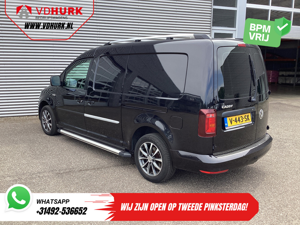 Volkswagen Caddy Cargo Maxi Bestelbus 2.0 TDI 100 pk DSG Aut. L2 Maxi EXPORT ONLY Xenon/ Adapt. Cruise/ 2xSchuifdeur/ Carplay/ PDC/ Stoelverw. 1