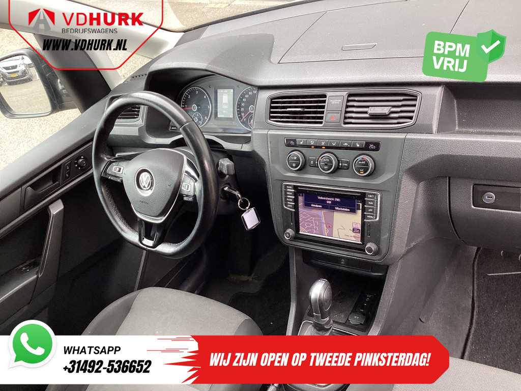 Volkswagen Caddy Cargo Maxi Bestelbus 2.0 TDI 100 pk DSG Aut. L2 Maxi EXPORT ONLY Xenon/ Adapt. Cruise/ 2xSchuifdeur/ Carplay/ PDC/ Stoelverw. 2