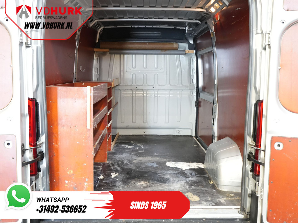 Fiat Ducato Bestelbus 2.3 MJ 120 pk L2H2 BPM VRIJ! Glasresteel/ Glastransporter/ Glaswagen/ Navi/ Climate/ Camera/ 2.5t Trekverm/ Imperiaal 14