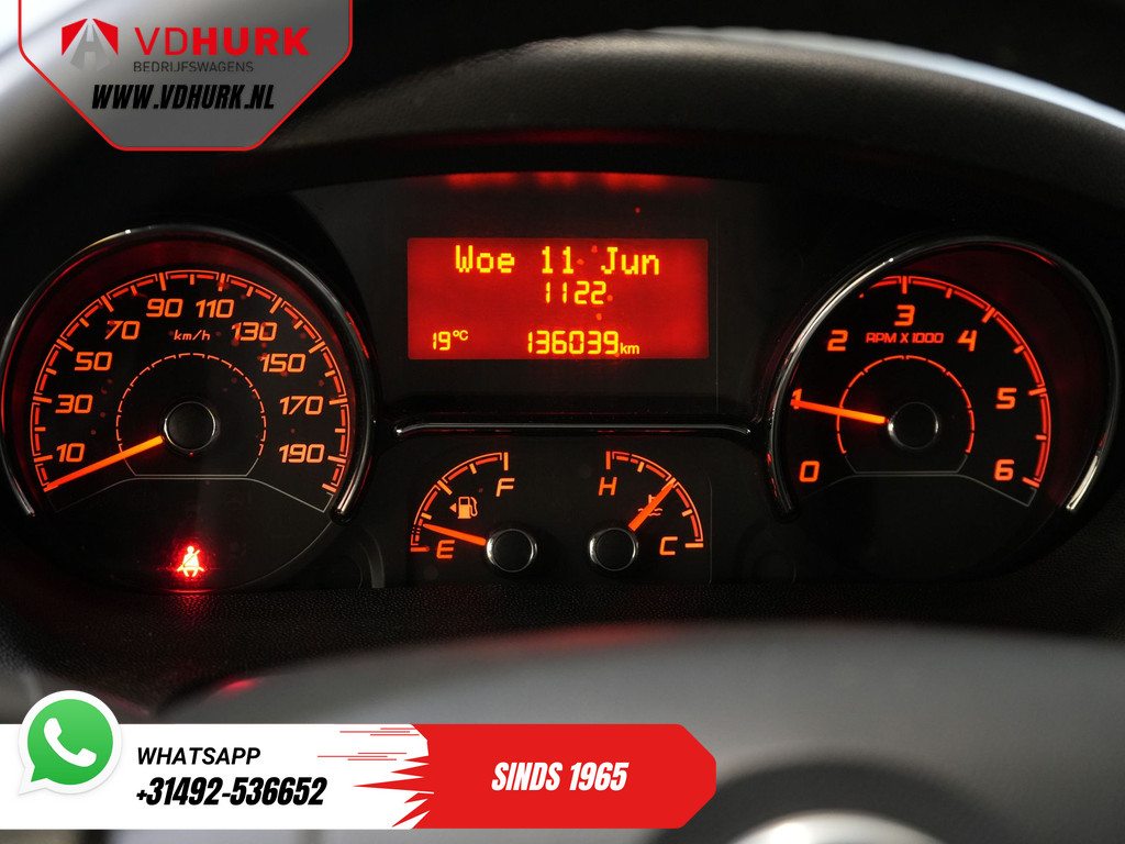 Fiat Ducato Bestelbus 2.3 MJ 120 pk L2H2 BPM VRIJ! Glasresteel/ Glastransporter/ Glaswagen/ Navi/ Climate/ Camera/ 2.5t Trekverm/ Imperiaal 19