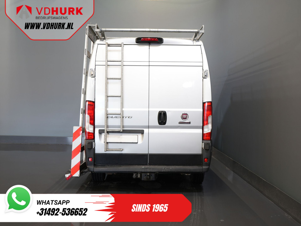 Fiat Ducato Bestelbus 2.3 MJ 120 pk L2H2 BPM VRIJ! Glasresteel/ Glastransporter/ Glaswagen/ Navi/ Climate/ Camera/ 2.5t Trekverm/ Imperiaal 5