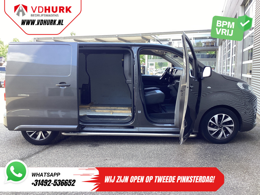 Citroën Jumpy Bestelbus 2.0 HDI 180 pk Aut. EXPORT ONLY Carplay/ Head-up/ Climate/ Camera/ Navi/ Sidebars/ PDC 5