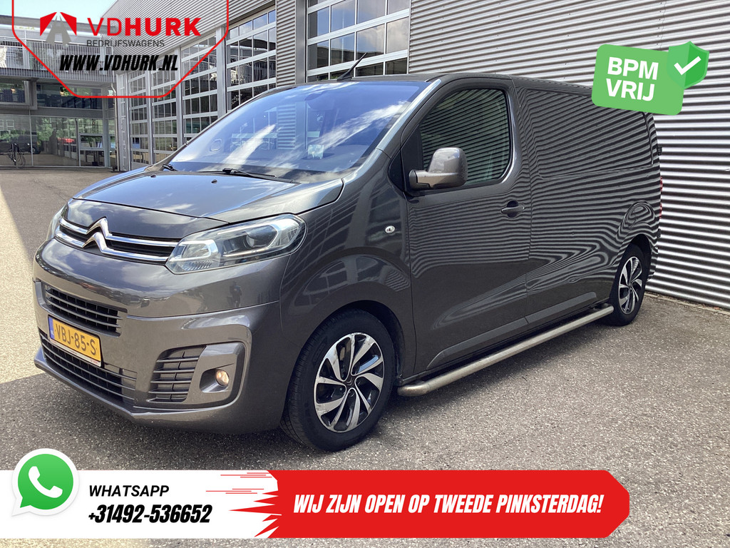 Citroën Jumpy Bestelbus 2.0 HDI 180 pk Aut. EXPORT ONLY Carplay/ Head-up/ Climate/ Camera/ Navi/ Sidebars/ PDC 8