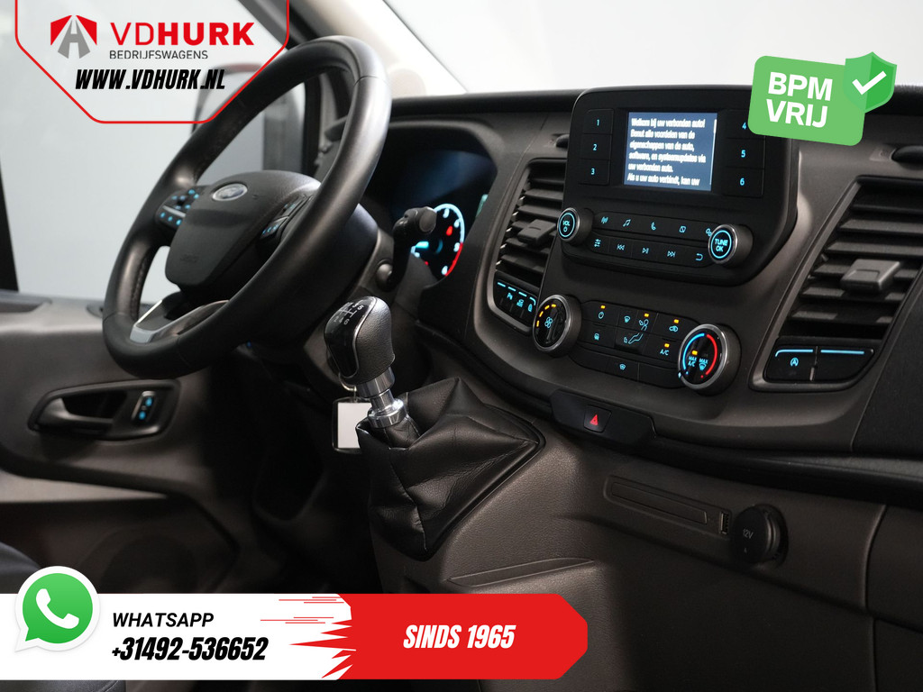 Ford Transit Bestelbus 350 2.0 TDCI 170 pk L4H3 BPM VRIJ! Trend Jumbo RWD/ 270 Gr.Deuren/ Camera/ PDC V+A/ Cruise/ Airco 2