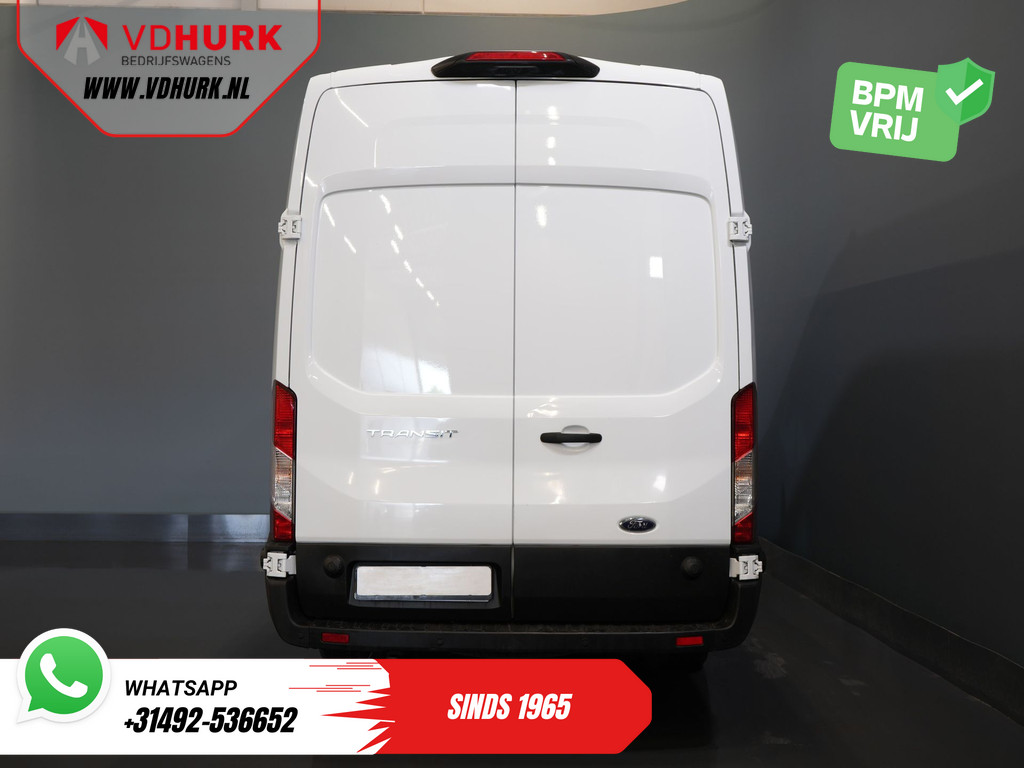 Ford Transit Bestelbus 350 2.0 TDCI 170 pk L4H3 BPM VRIJ! Trend Jumbo RWD/ 270 Gr.Deuren/ Camera/ PDC V+A/ Cruise/ Airco 5